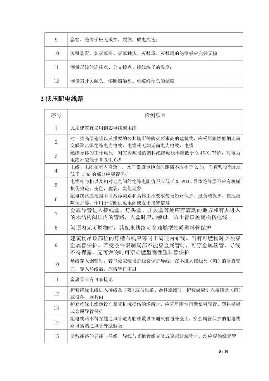 电气防火安全检测方案 (2).doc_第5页