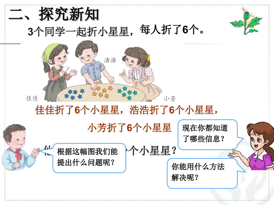 新人教版小学一年级下册数学第六单元用同数连加解决问题PPT课件_第4页