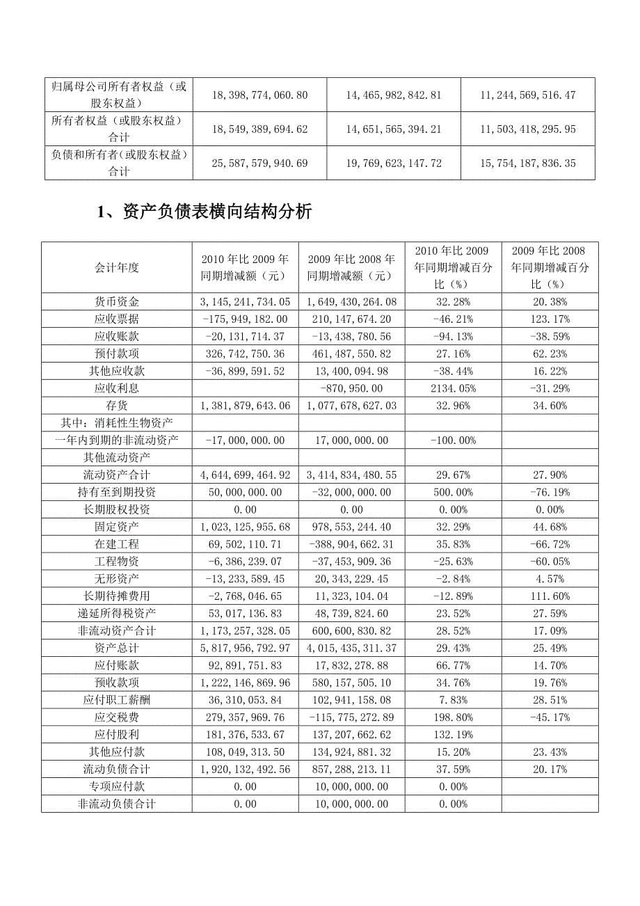 贵州茅台资产负债表分析_第5页