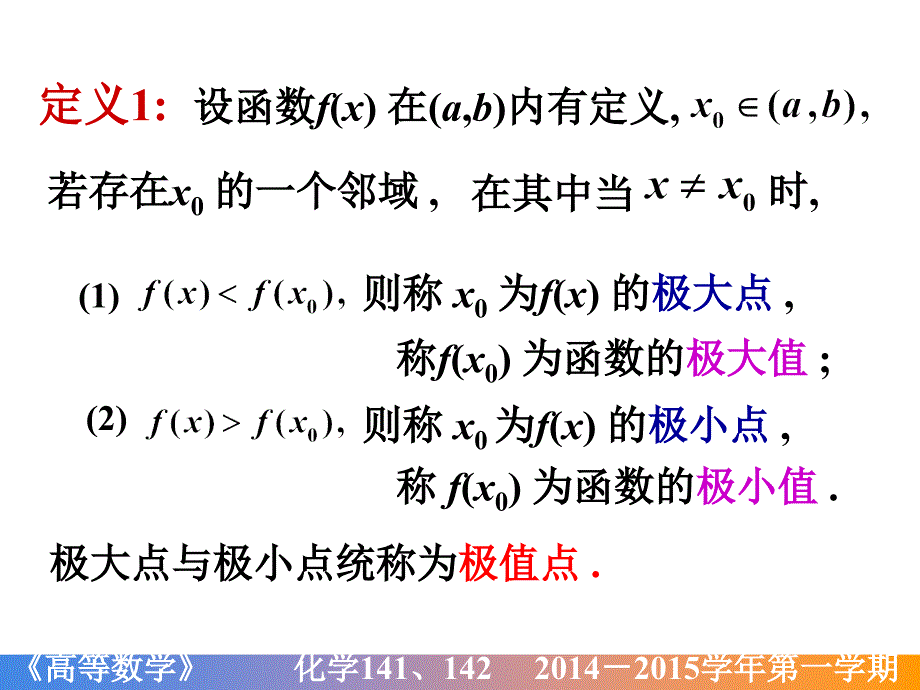 高等数学课件：D3_5 极值与最大最小值问题_第3页