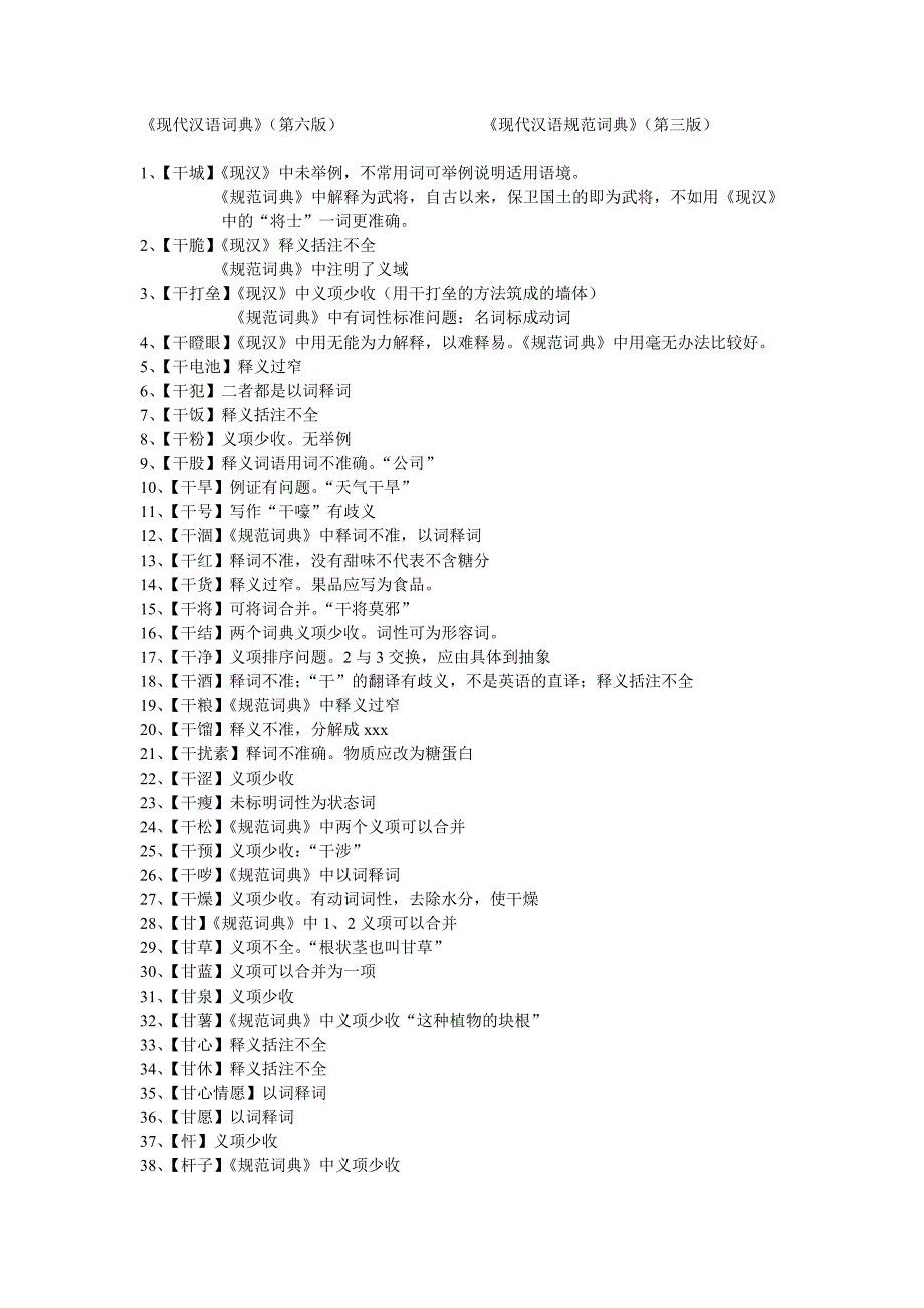 现代与规范词典对比_第1页