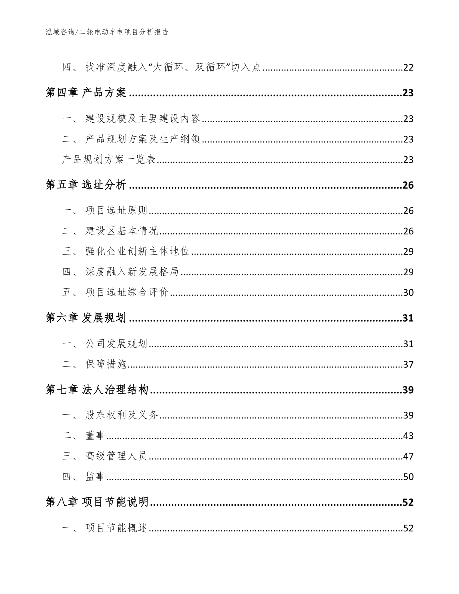 二轮电动车电项目分析报告_第4页