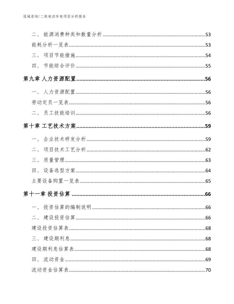 二轮电动车电项目分析报告_第5页