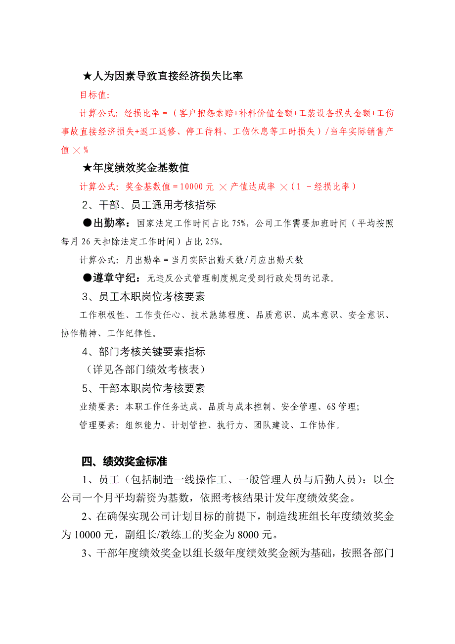 最新公文公司绩效考核与奖金分配办法_第2页