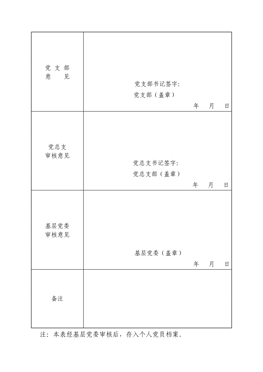 中国共产党党员基本情况登记表.DOC_第2页