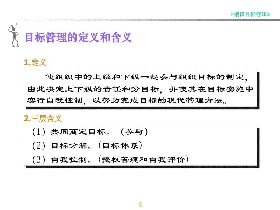 五百强销售目标管理培训绝对超值_第5页