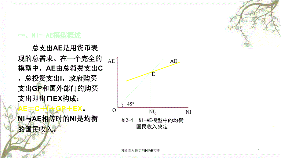 国民收入决定的NIAE模型课件_第4页