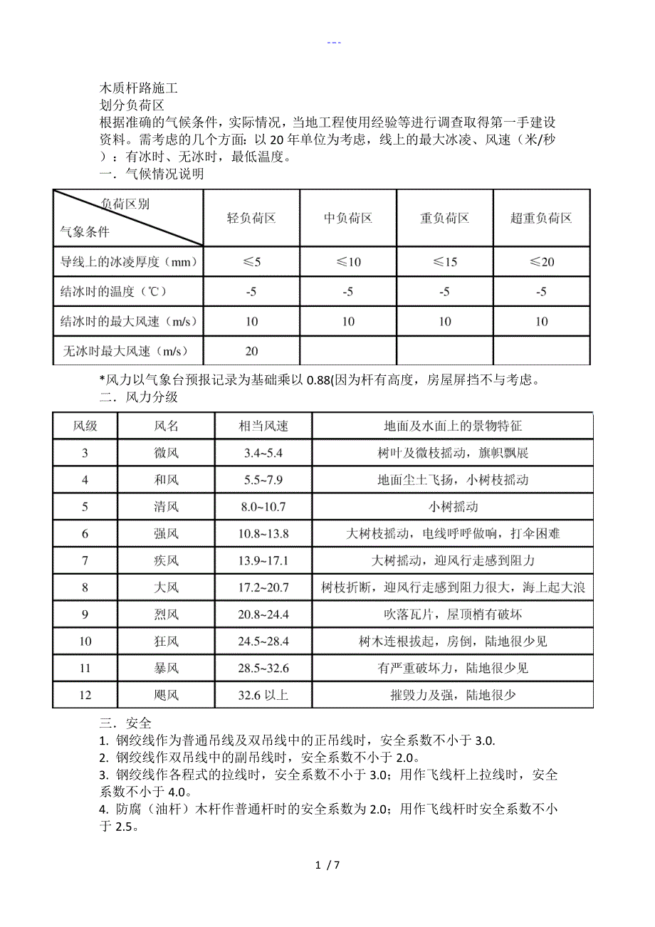 光缆线路防腐油木杆标准规范_第1页