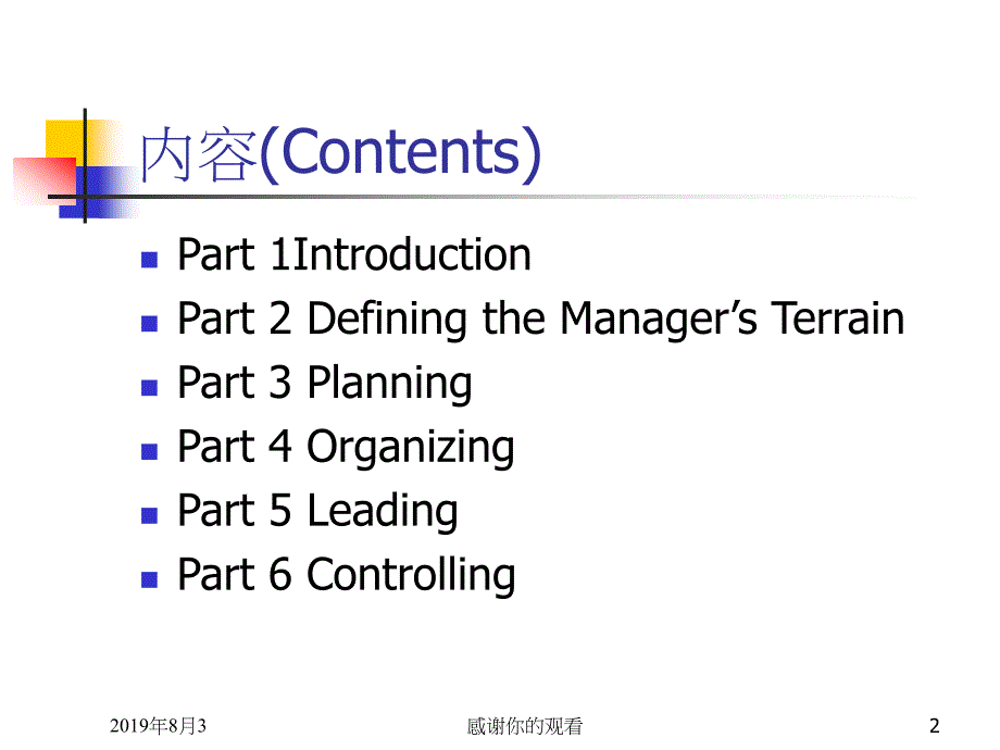 管理学Management英文大纲.ppt课件_第2页