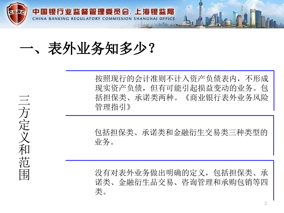 银行表外业务发展动态及检查要点_第2页