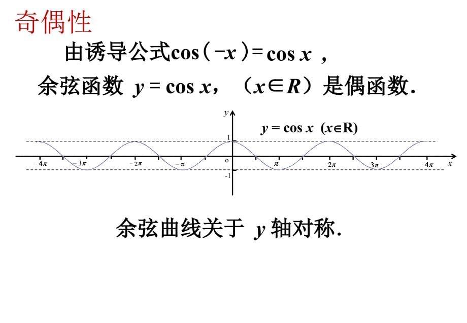 正弦、余弦函数的性质课件(二)_第5页