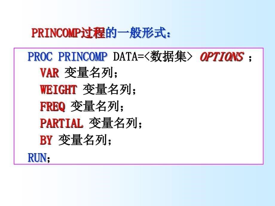 5章SAS系统的多元统计分析功能_第5页