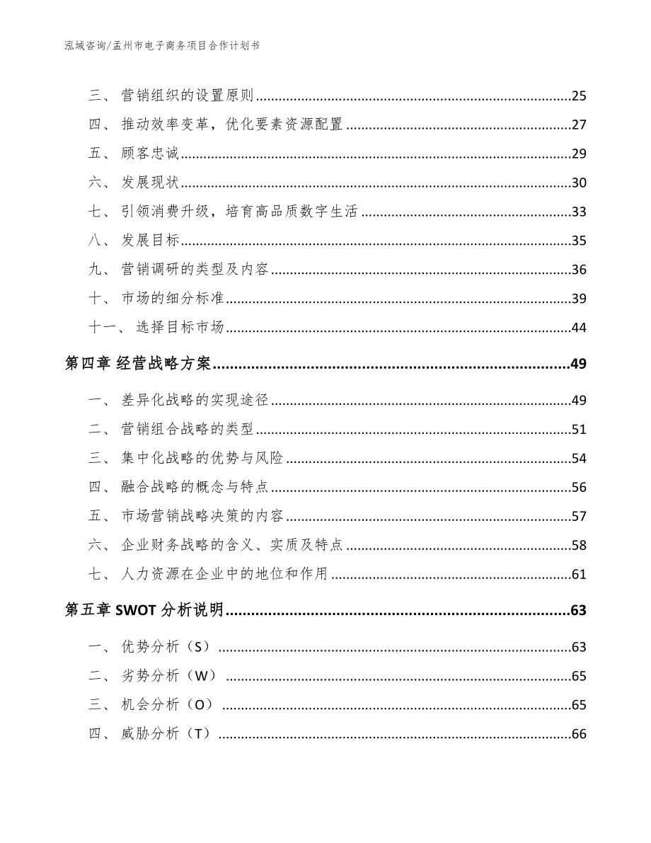 孟州市电子商务项目合作计划书【参考模板】_第2页