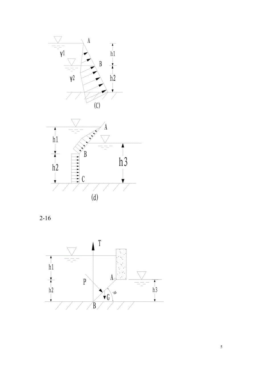 水力学课后题答案_第5页