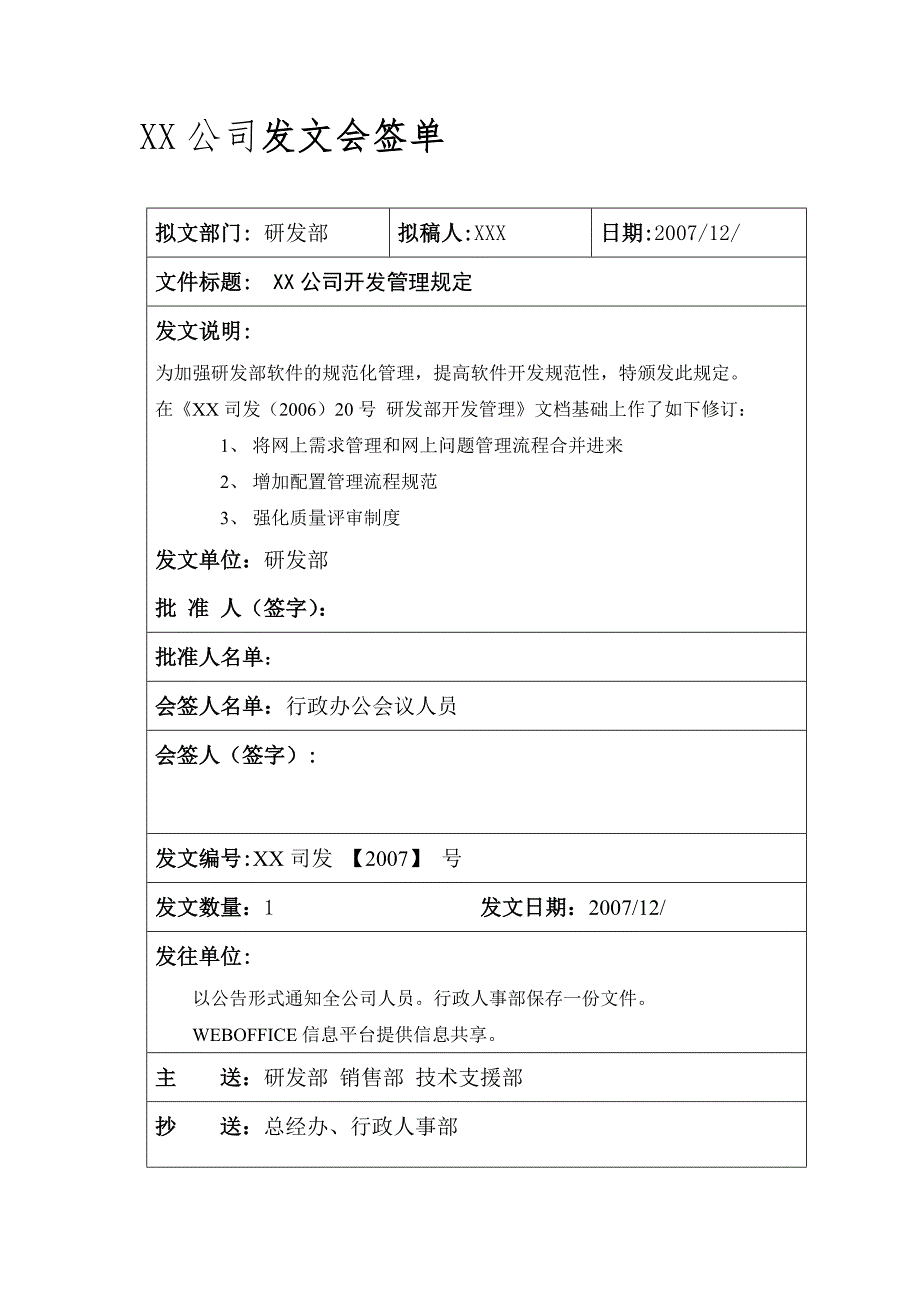 精品资料2022年收藏开发管理流程_第1页