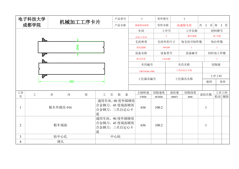 高速轴工艺过程卡.doc_第2页