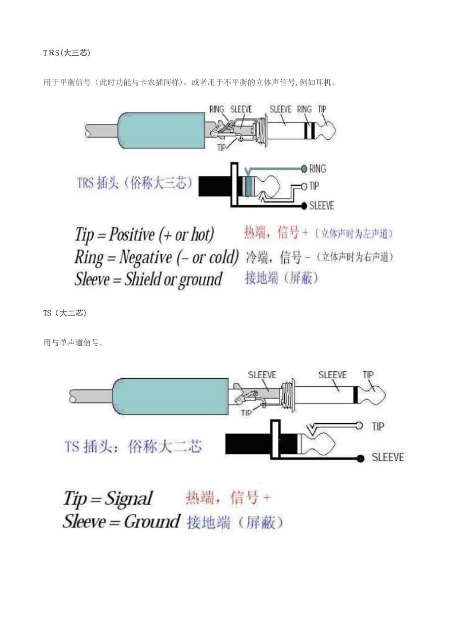 卡侬头与6.35插头平衡接法_第2页