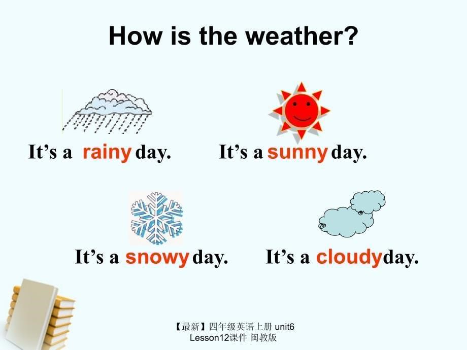 最新四年级英语上册unit6Lesson12课件闽教版_第5页