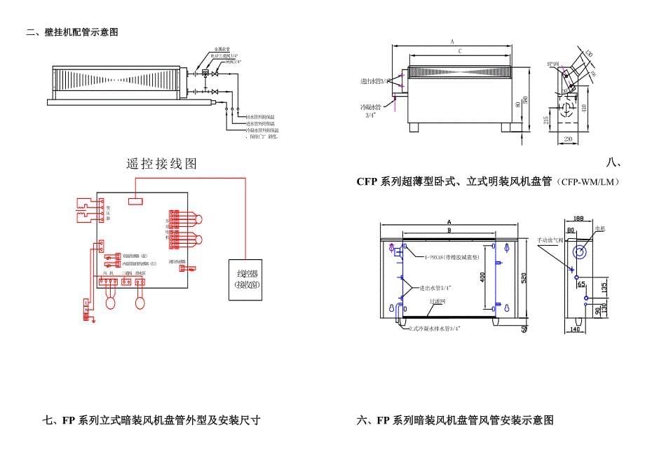 风机盘管说明书FP.doc_第5页