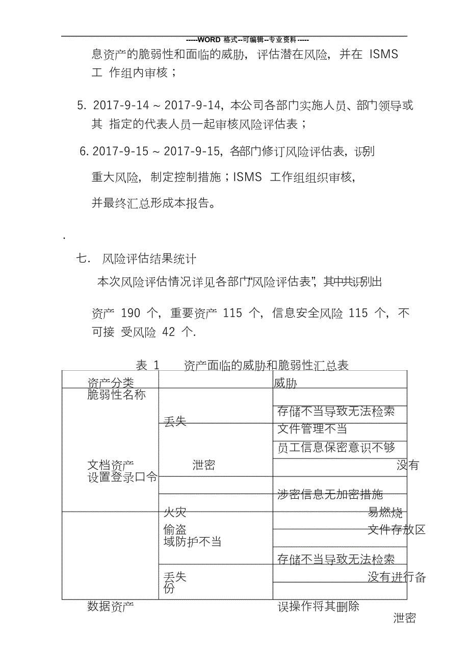 信息安全风险评估报告(完整资料)_第5页