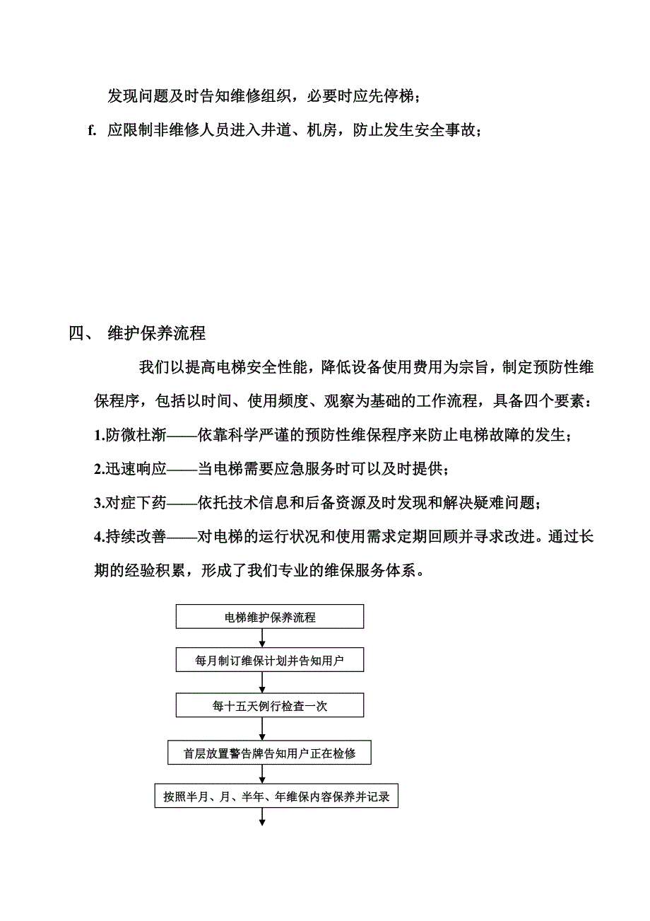 电梯保养流程_第4页