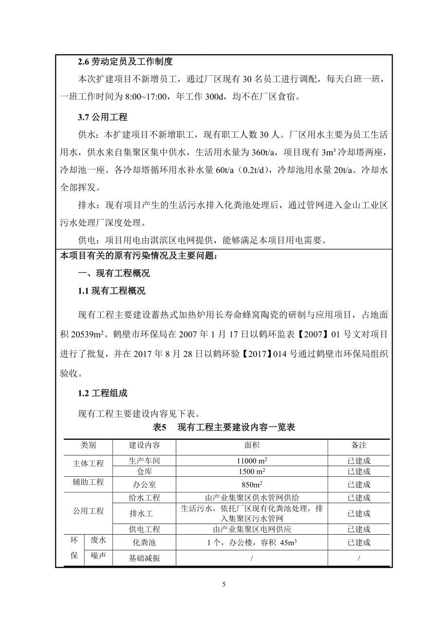 河南东大高温节能材料有限公司年产2000立方米RTO蓄热体项目环境影响报告.doc_第5页