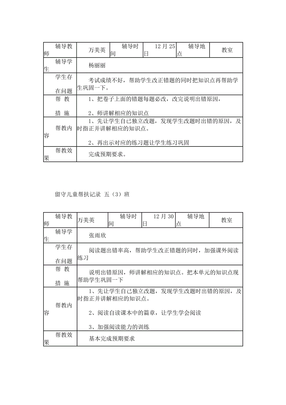 留守儿童帮扶记录表_第3页