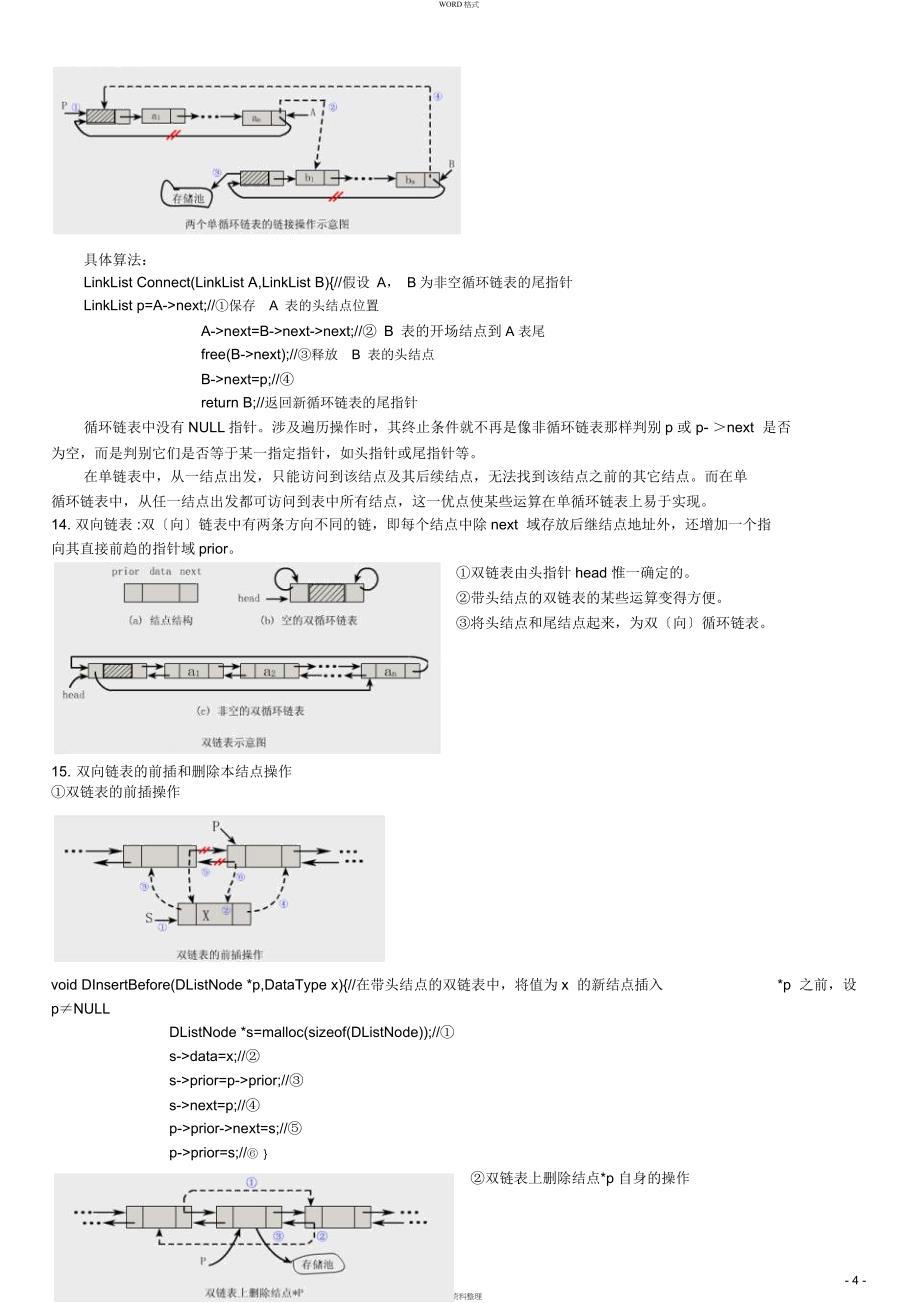 自考02331数据结构重点总结(最终修订)_第4页