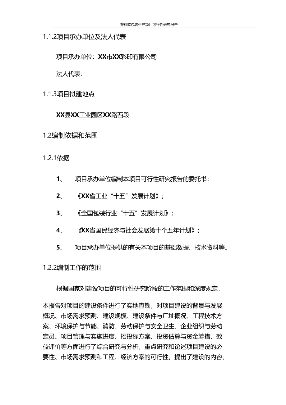 塑料软包装生产项目可行性研究报告_第2页