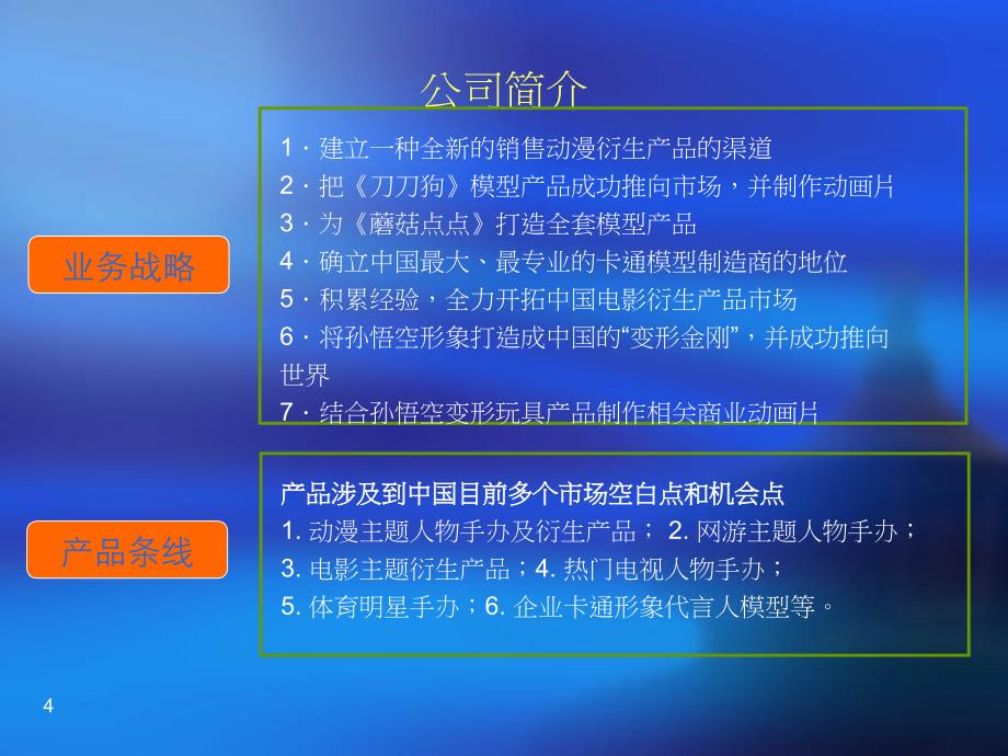 动漫周边产品研发营销商业计划书_第4页