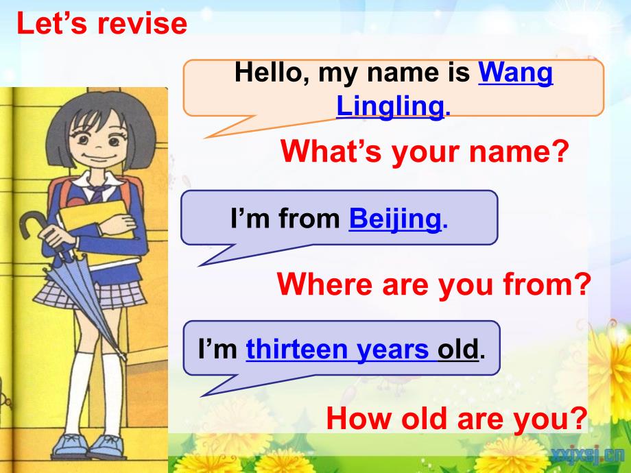 module1unit2ImWangLinglingandimthirteenyearsold_第2页