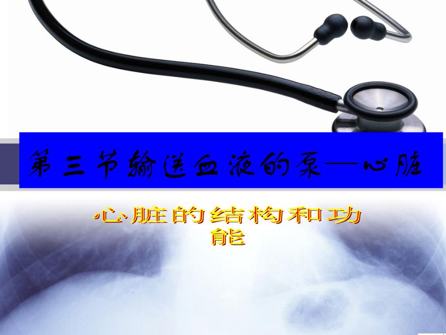 43输送血液的泵心脏课件_第1页