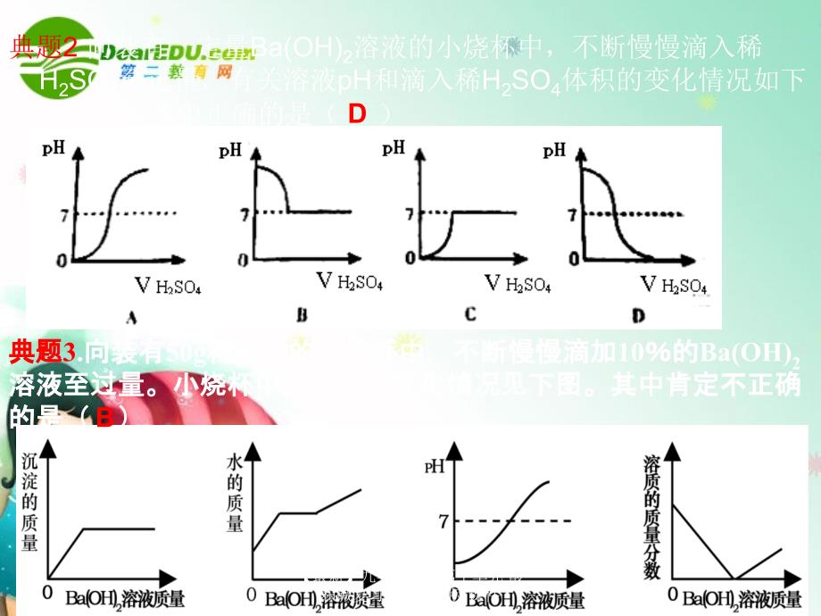 最新九年级化学第十单元酸和碱复习课件人教版课件_第4页