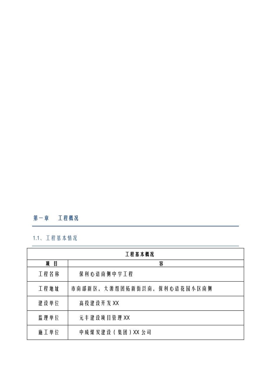 中学工程高大模板施工设计方案及对策专家论证_第5页