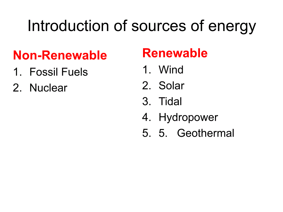再生与不可再生能源(英文)_第2页