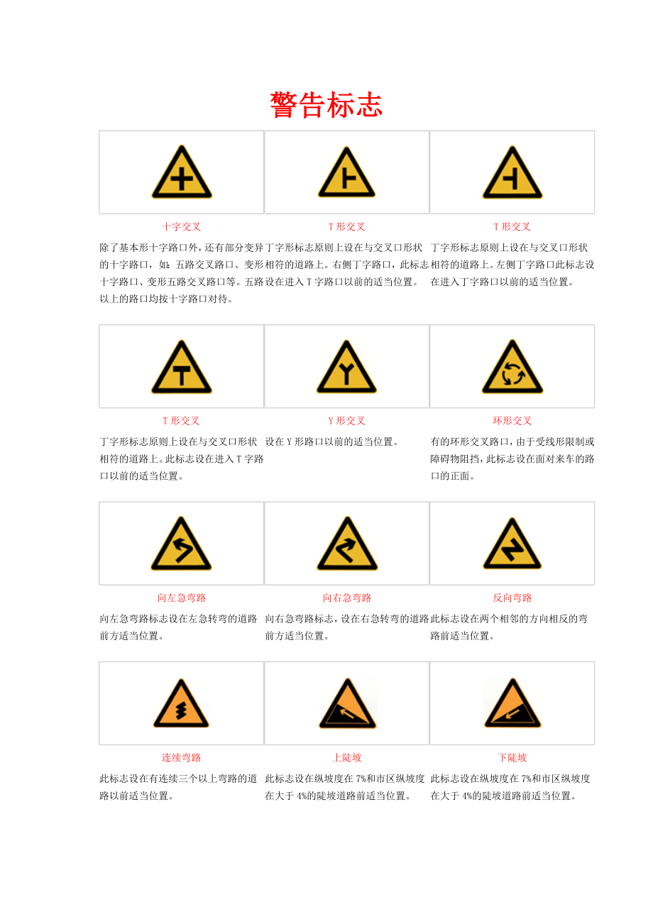 道路交通标志和标线信号灯_第1页