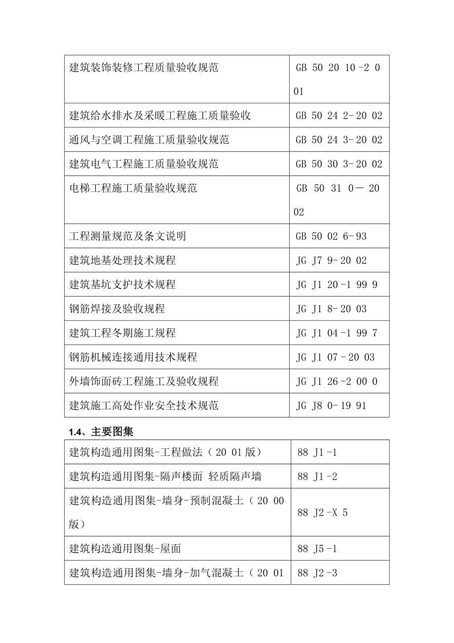 北京青年沟住宅施工组织设计3_第5页