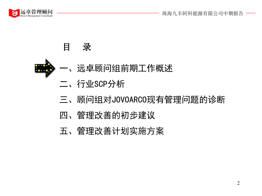 远卓珠海九丰战略定位及管理改善中期报告上_第2页