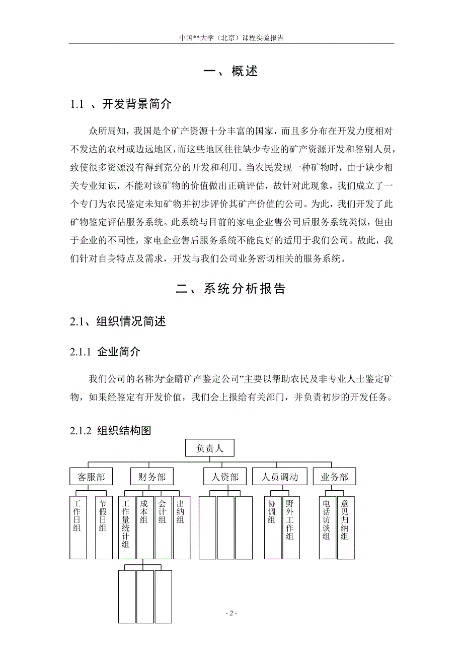 管理信息系统实验报告_第2页