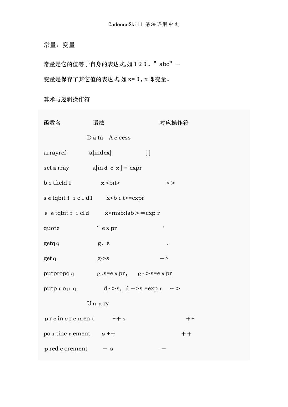 CadenceSkill语法详解中文_第1页