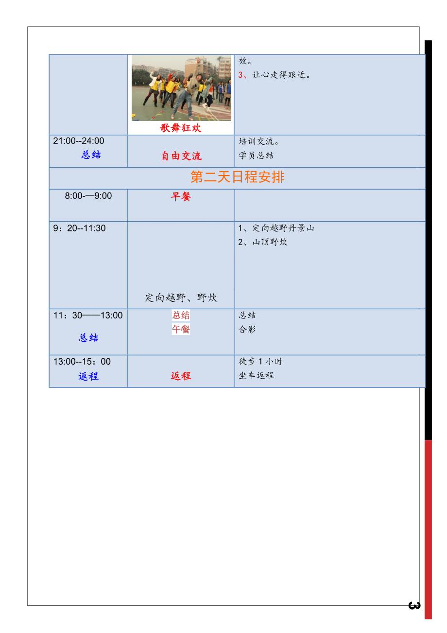 多企业可用——团队熔炼方案资料_第4页