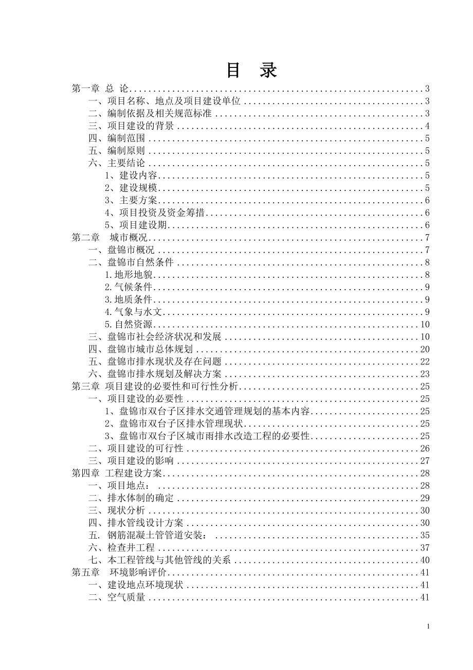 胜利街排水管网改造暨新建工程谋划建议书.doc_第2页