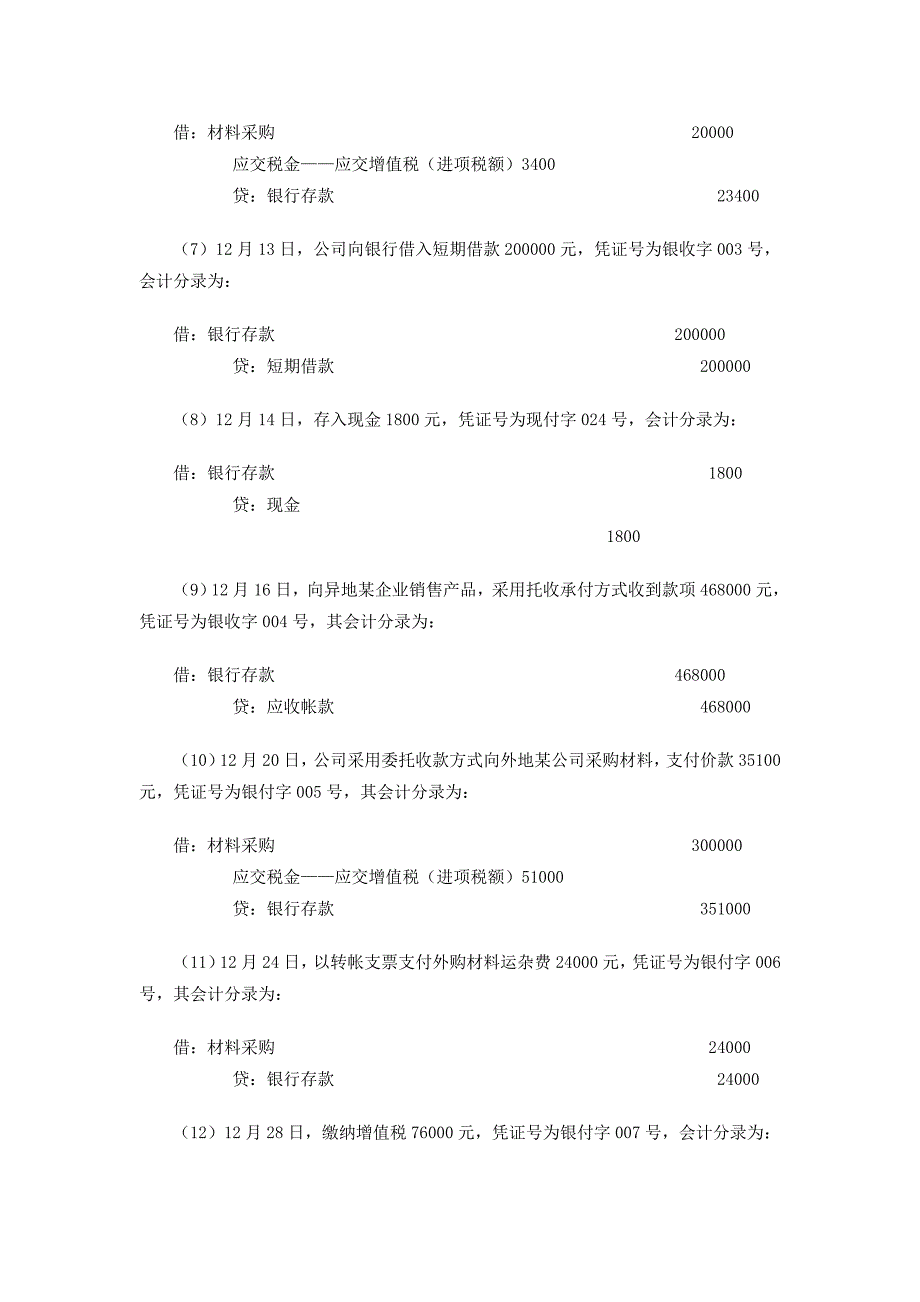 登记银行存款日记账例子_第2页