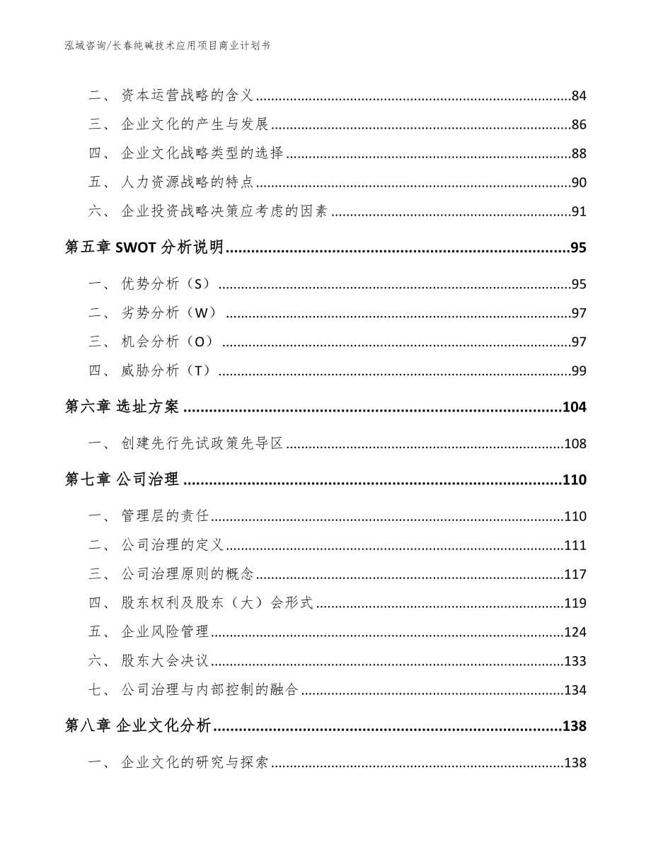 长春纯碱技术应用项目商业计划书_第5页