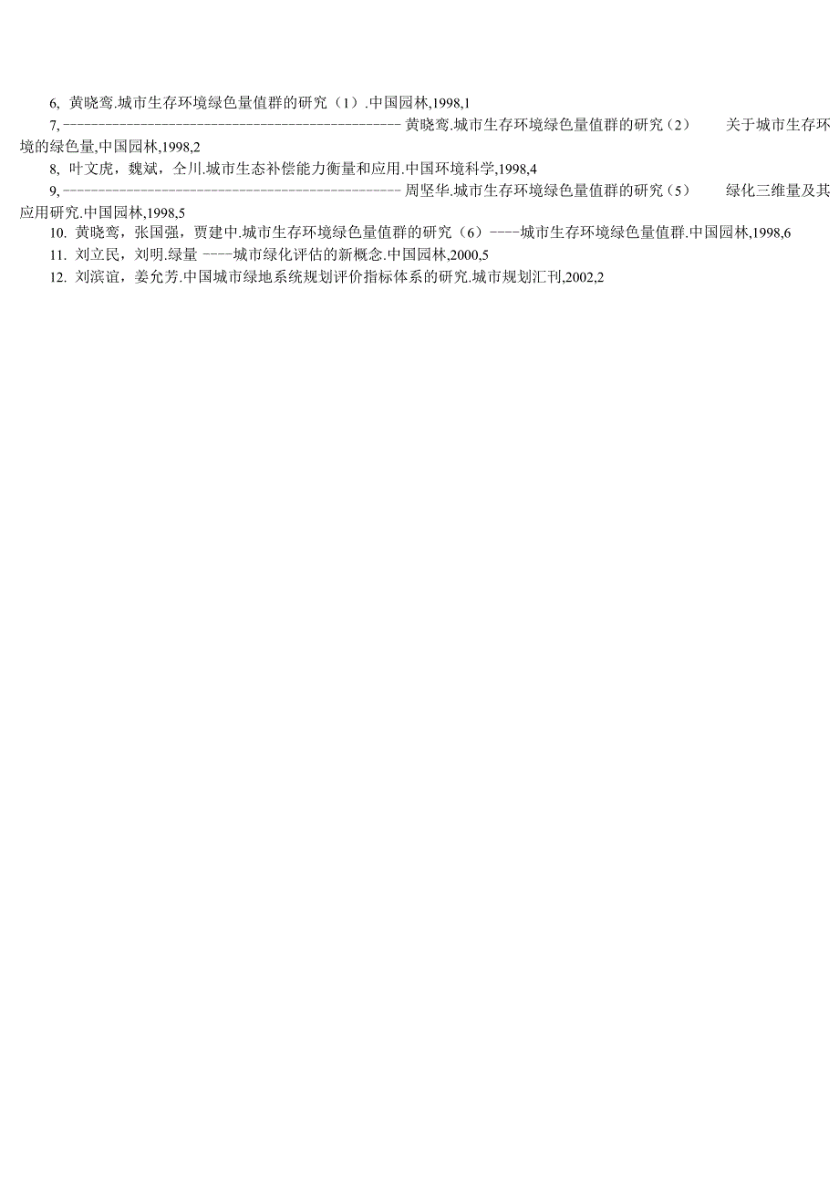 城市绿地生态评价方法综述_第3页