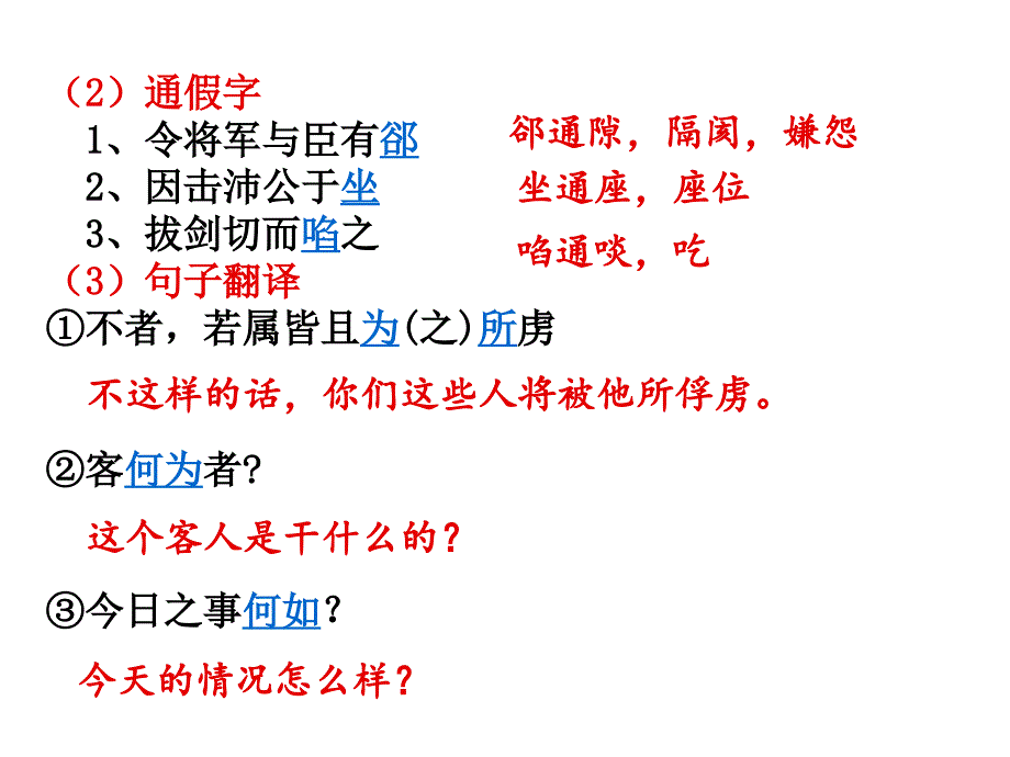 《鸿门宴》第二课时_第4页