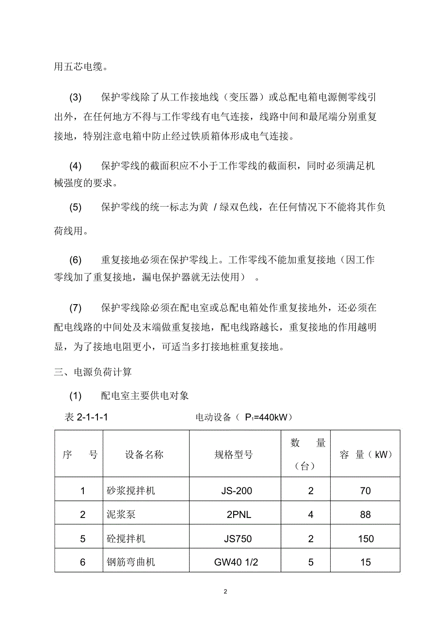 临时用电专项施工方案_第4页