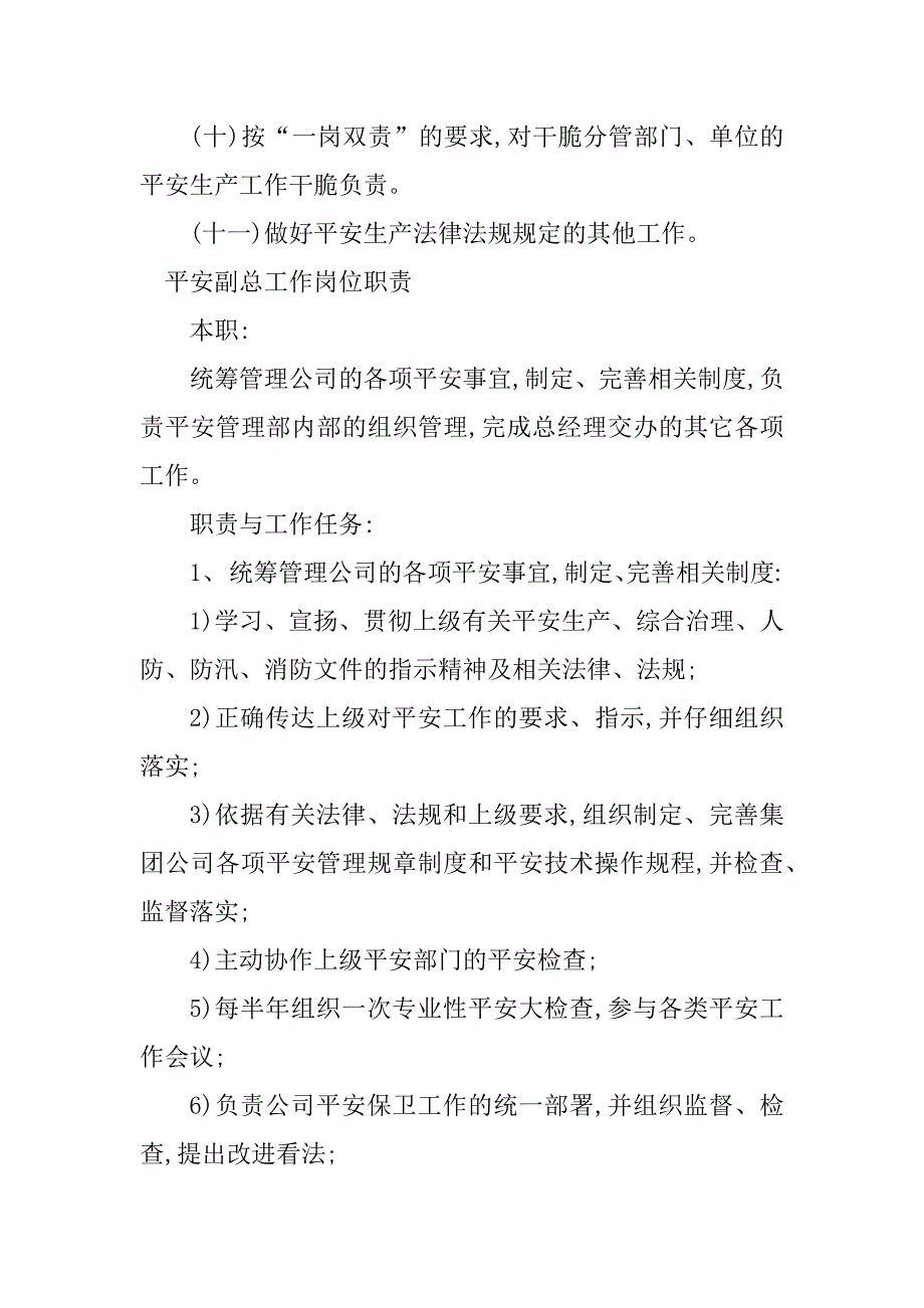 2023年安全副总安全职责篇_第5页