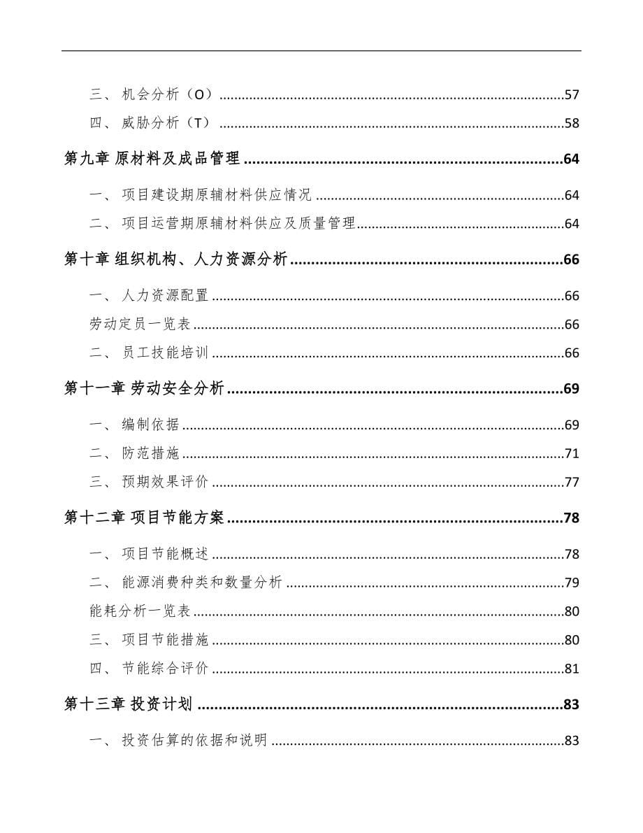 大连导光板项目可行性研究报告模板范本(DOC 84页)_第5页