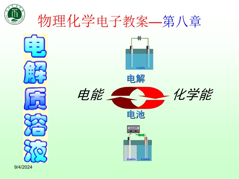 章电解质溶液_第1页